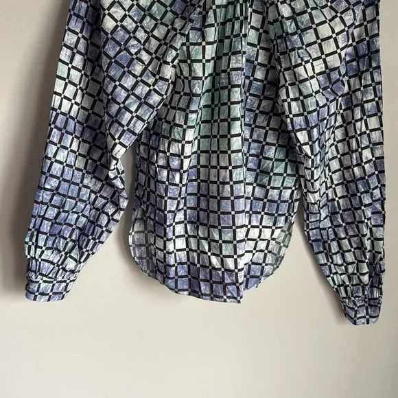 Rachel Comey Soon Top Black & Blue  8 - Picture 7 of 16